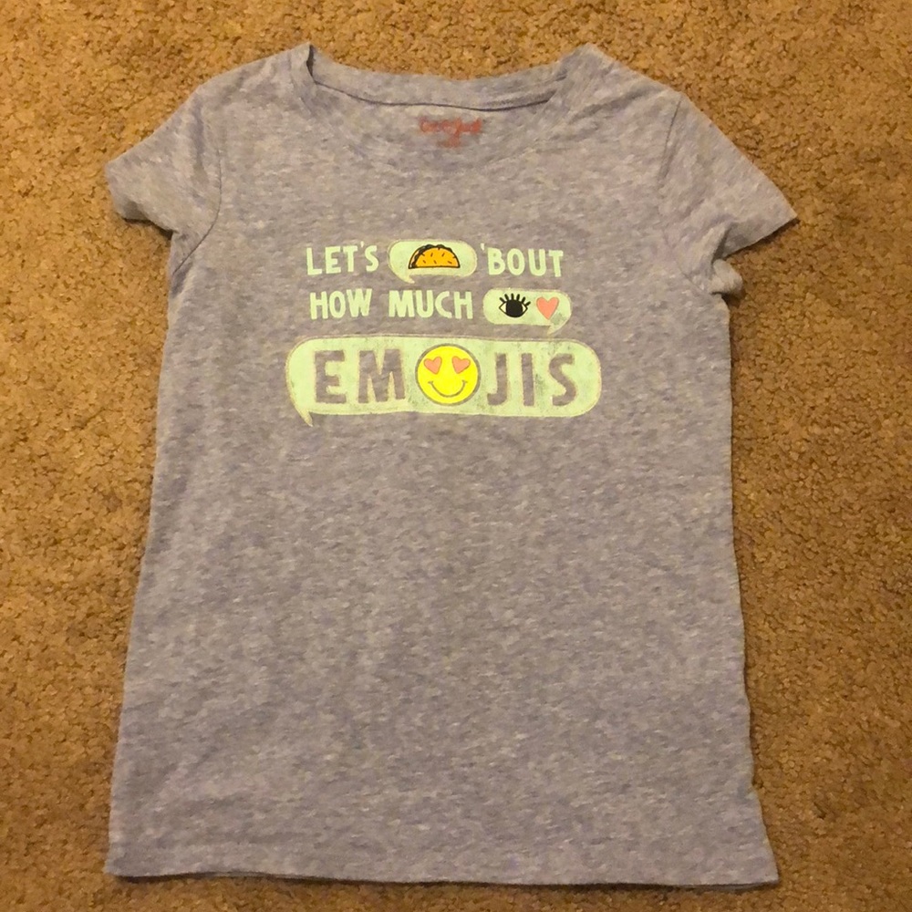 Cat & Jack tee purple small 6/6x